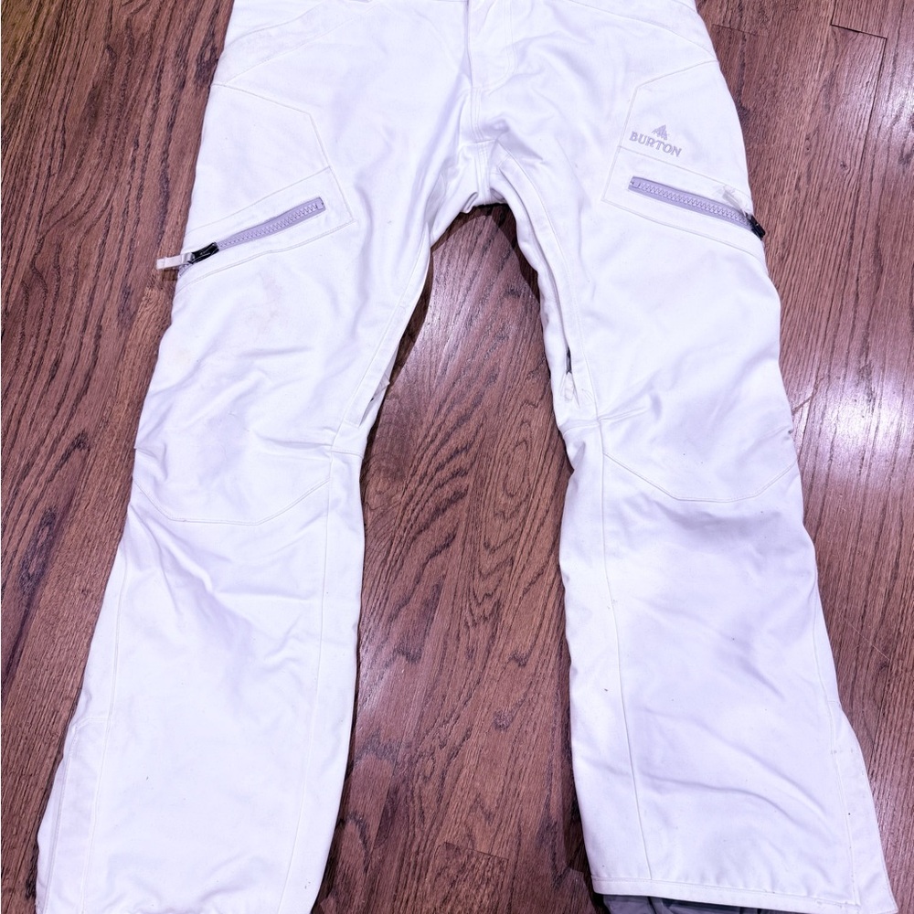 Burton GORE-TEX Performance Shell Ski/Snowboard Pants – XS White